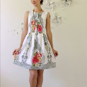 Modcloth You Winsome You Bloom Some Sz L